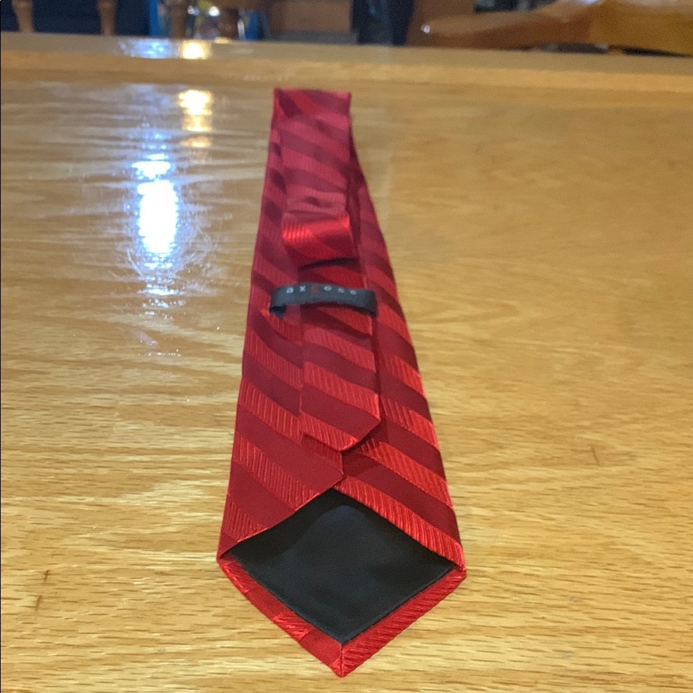 Axcess Red Tie with Classic Pointed End